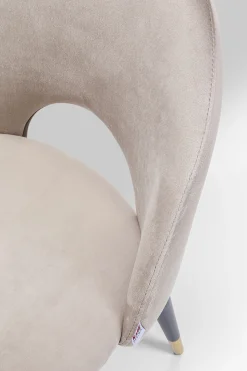 Stuhl Iris Velvet Beige