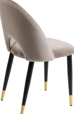 Stuhl Iris Velvet Taupe (2/Set)