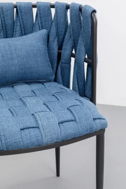 Stuhl Saluti Blau