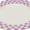 Teller Harlequin Lila Ø21cm