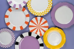 Teller Harlequin Lila Ø27cm