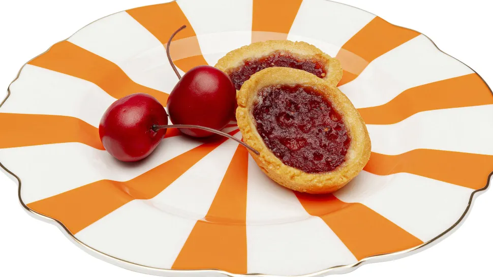 Teller Harlequin Orange Ø22cm