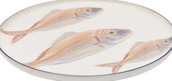 Teller Poisson Blau Ø27cm Sortiert