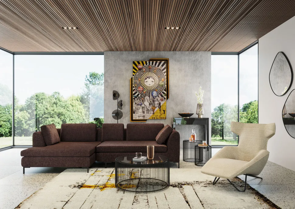 Teppich Abstract Grey Line 200x300cm