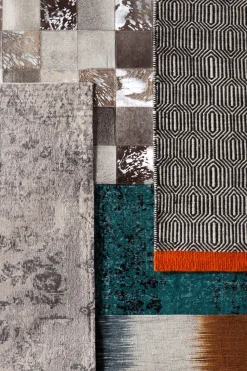 Teppich Cosmo Grau Fur 170x240cm