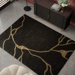 Teppich Fulmine Schwarz 170x240cm