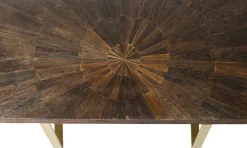 Tisch Conley Brass 160x80