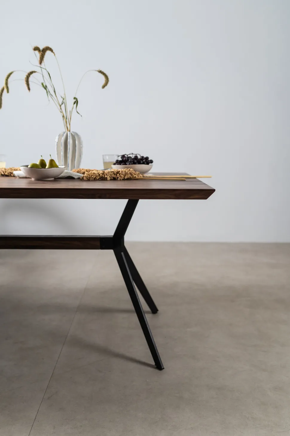 Tisch Downtown Walnuss 100x220cm