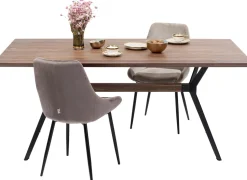 Tisch Downtown Walnuss 100x220cm