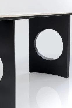 Tisch Eternity Oho Schwarz Keramik 180x90cm