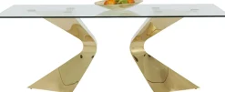 Tisch Gloria Gold 100x200cm