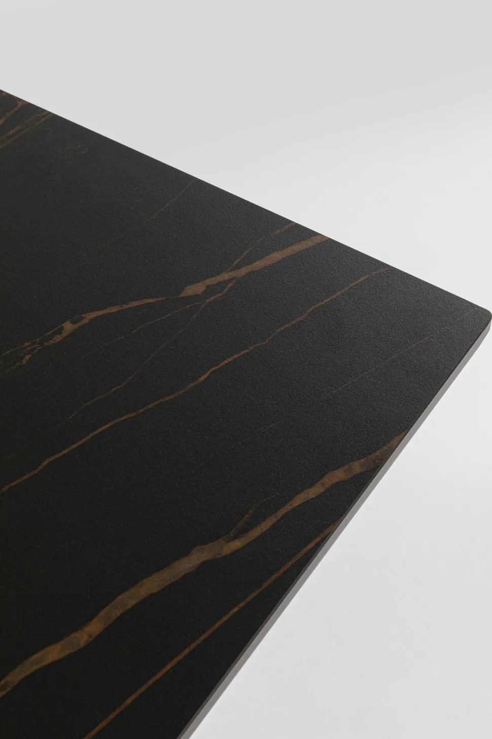 Tisch Gloria Schwarz Keramik Schwarz 200x100cm