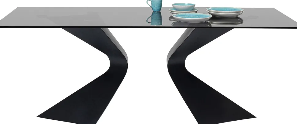Tisch Gloria Schwarz 200x100cm