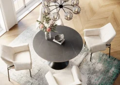 Tisch Grande Possibilita Schwarz Ø120cm