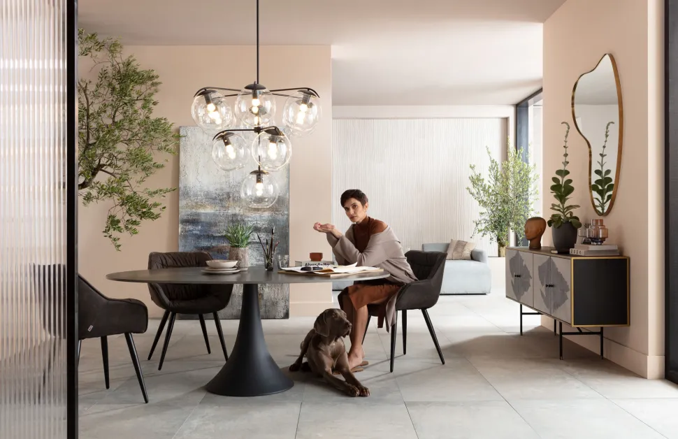 Tisch Grande Possibilita Schwarz 180x120cm