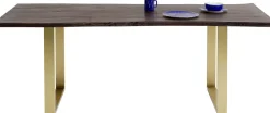 Tisch Harmony Dunkel Brass 180x90