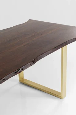Tisch Harmony Dunkel Brass 160x80