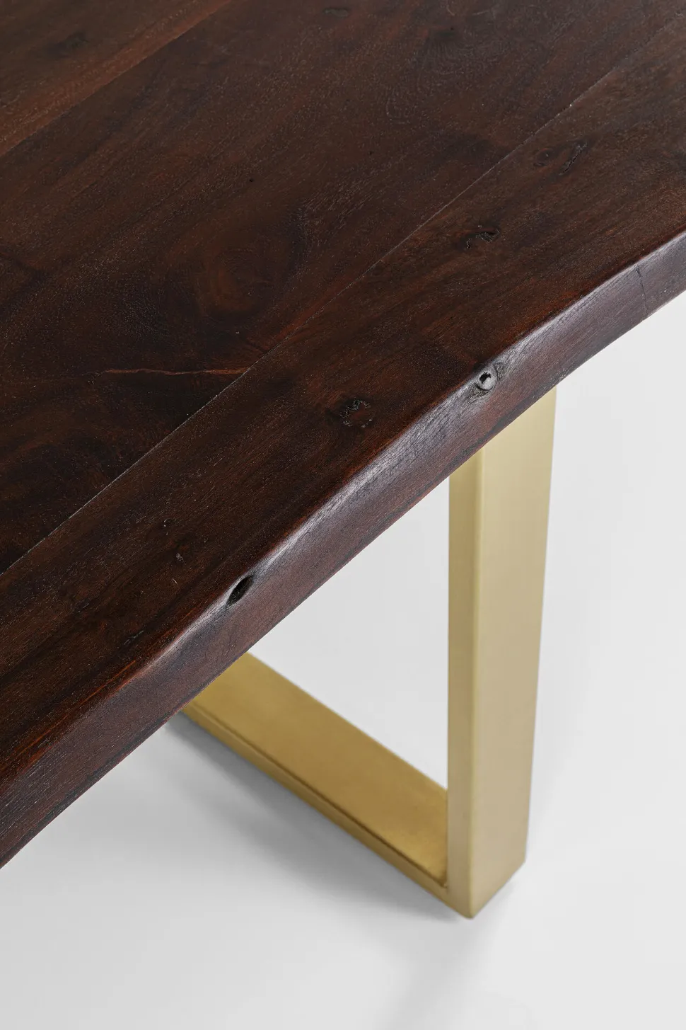 Tisch Harmony Dunkel Brass 160x80