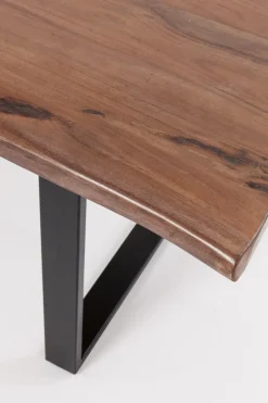 Tisch Harmony Dunkel Chrom 160x80