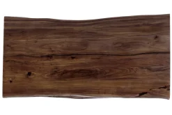 Tisch Harmony Dunkel Rohstahl 160x80