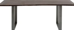 Tisch Harmony Dunkel Rohstahl 180x90