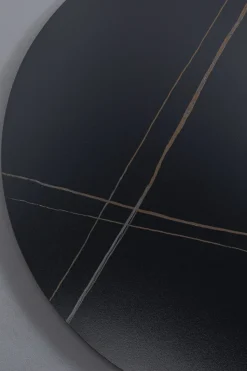 Tisch Invitation Set Ceramic Schwarz Schwarz Ø90cm