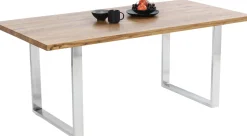 Tisch Jackie Eiche Chrom 200x100