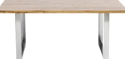 Tisch Jackie Eiche Chrom 200x100