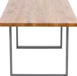 Tisch Jackie Eiche Rohstahl 200x100