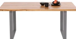 Tisch Jackie Eiche Rohstahl 200x100