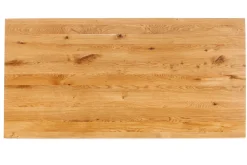 Tisch Jackie Eiche Rohstahl 200x100