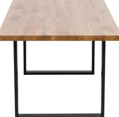 Tisch Jackie Eiche Schwarz 200x100