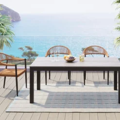 Tisch Sorrento Grau180x90cm