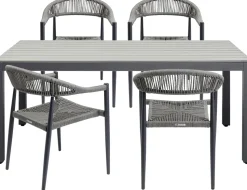Tisch Sorrento Grau180x90cm