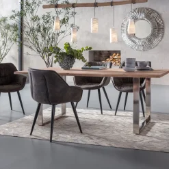 Tisch Symphony Chrom 200x100