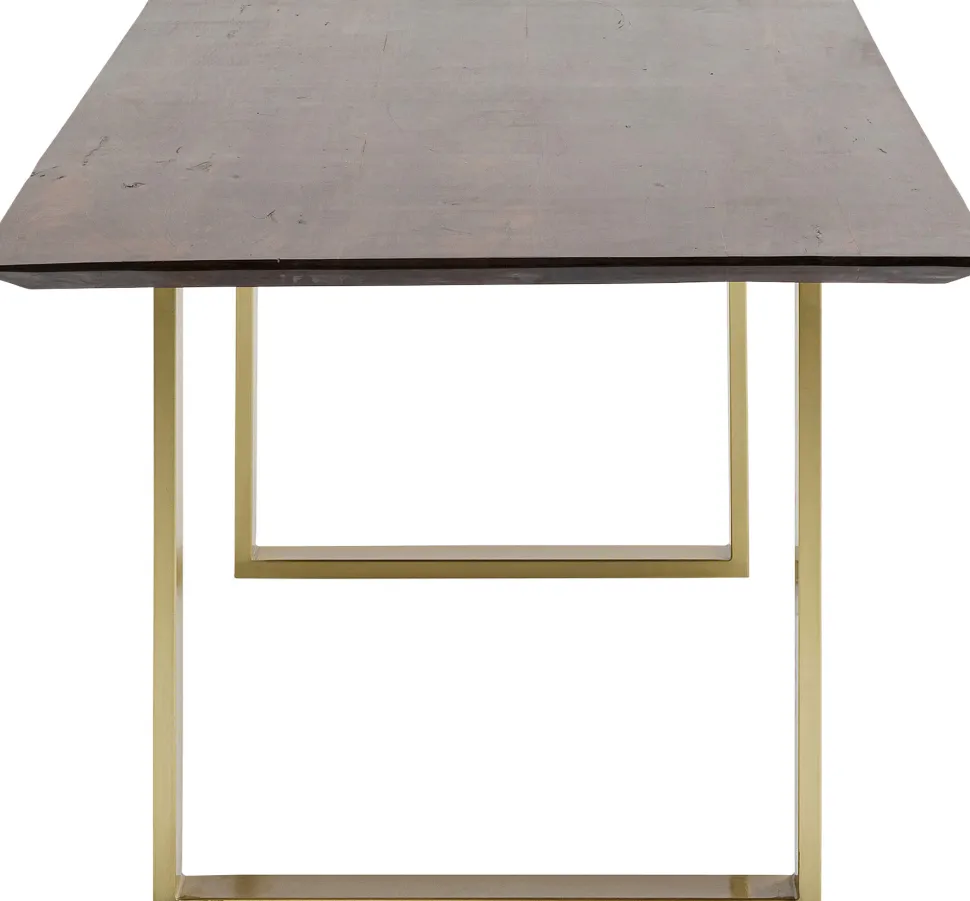 Tisch Symphony Dunkel Brass 160x80