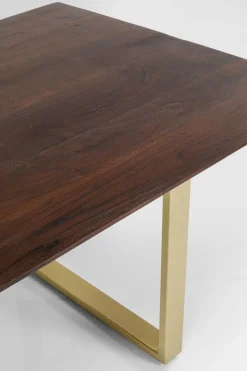 Tisch Symphony Dunkel Brass 160x80