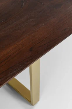 Tisch Symphony Dunkel Brass 160x80