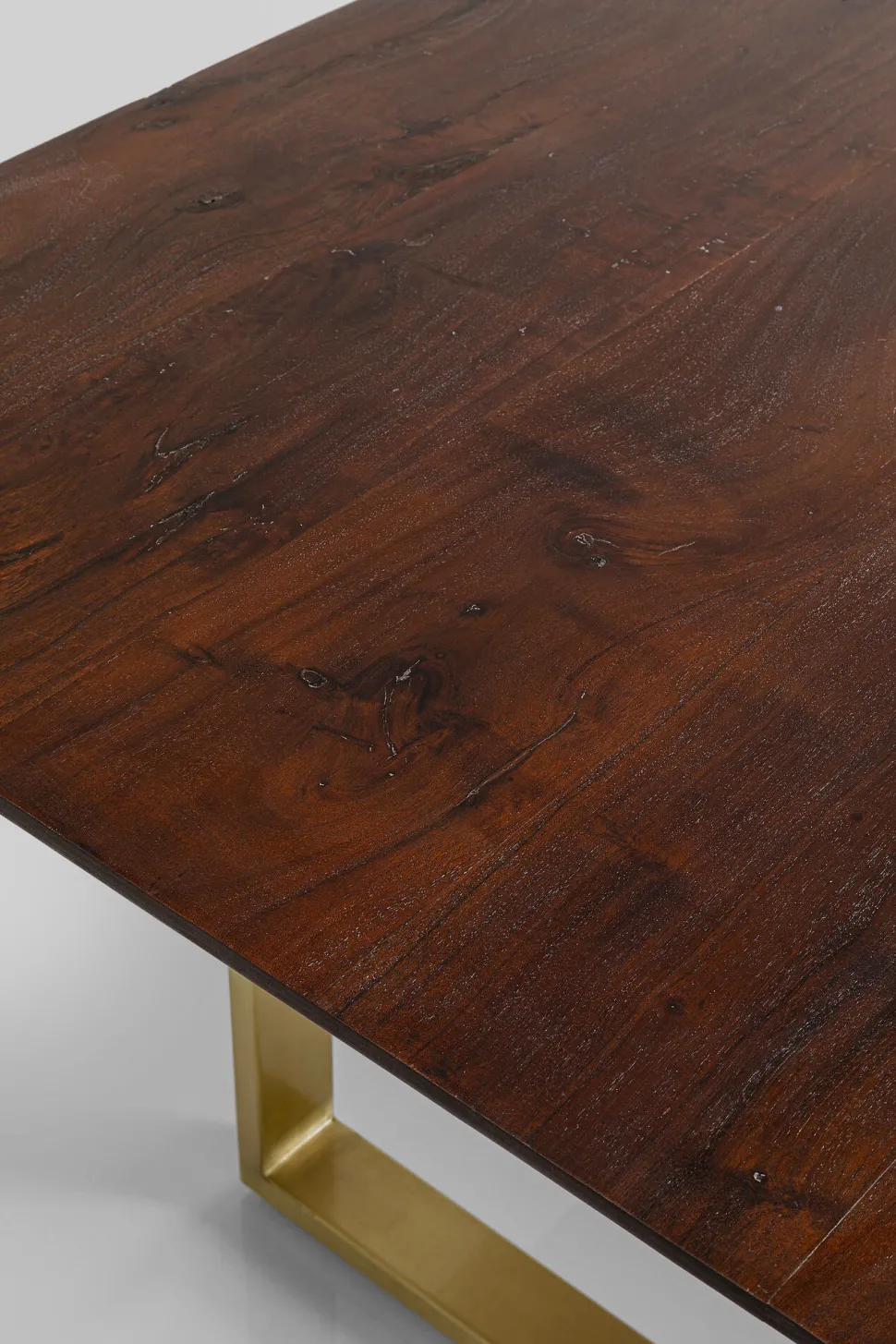 Tisch Symphony Dunkel Brass 160x80