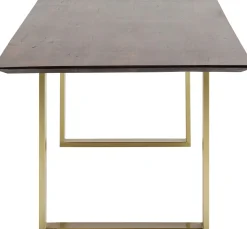 Tisch Symphony Dunkel Brass 180x90