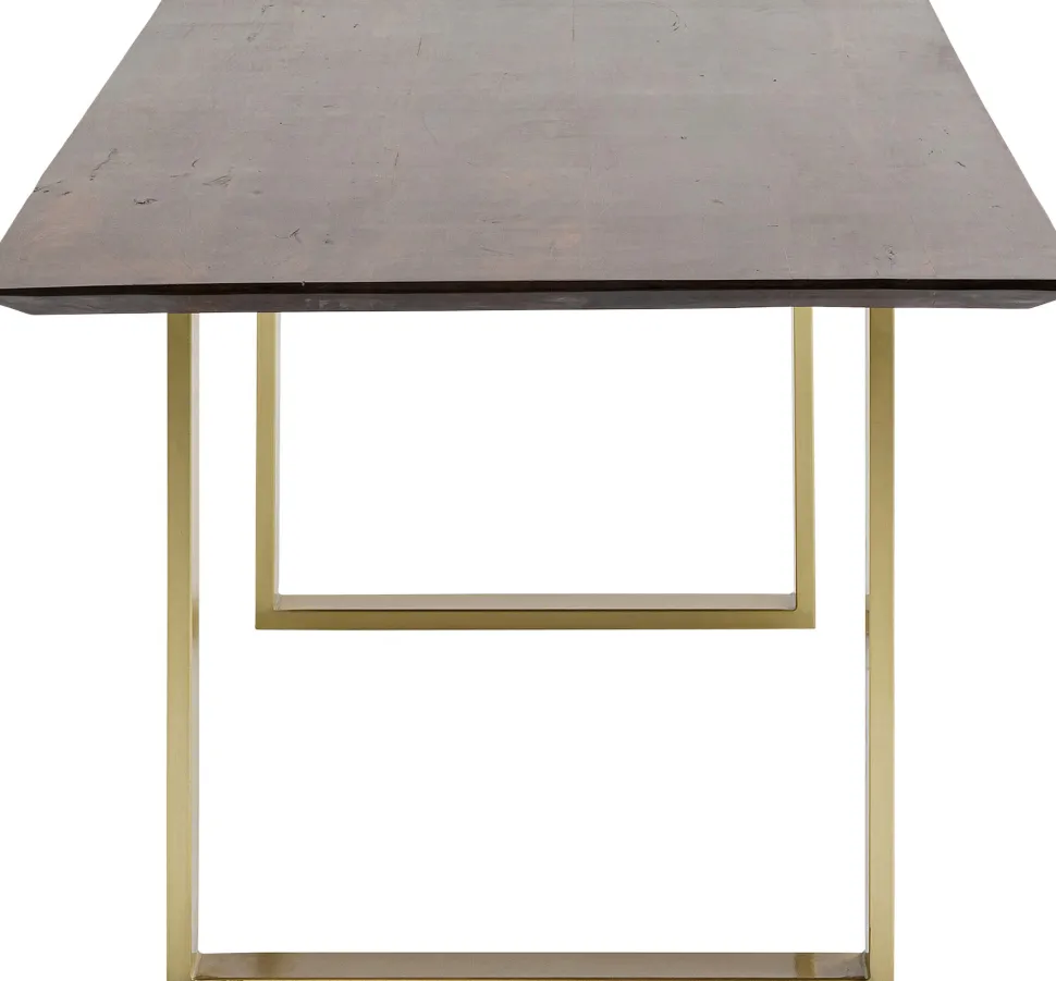 Tisch Symphony Dunkel Brass 180x90