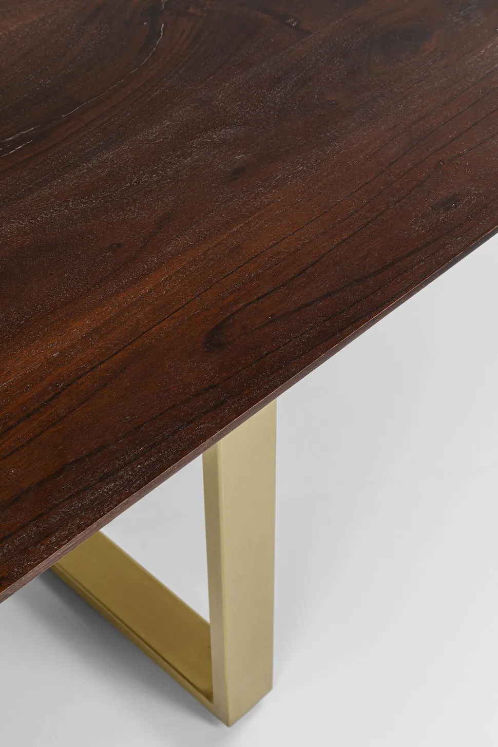 Tisch Symphony Dunkel Brass 180x90