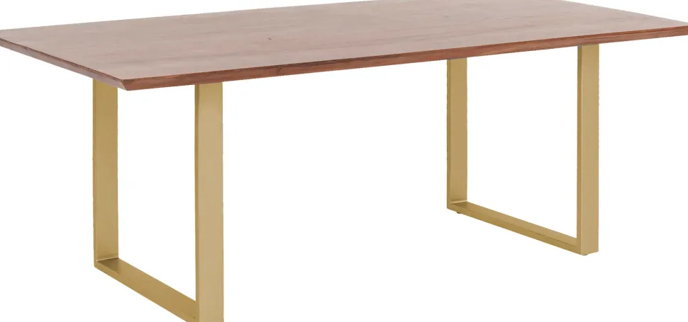 Tisch Symphony Dunkel Brass 180x90