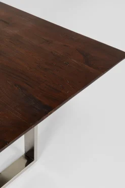 Tisch Symphony Dunkel Chrom 160x80