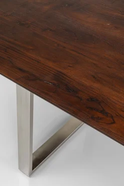 Tisch Symphony Dunkel Chrom 160x80