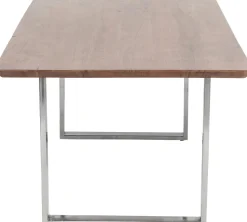 Tisch Symphony Dunkel Chrom 180x90