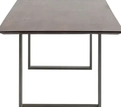 Tisch Symphony Dunkel Rohstahl 180x90