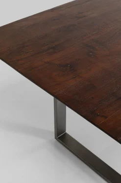 Tisch Symphony Dunkel Rohstahl 160x80