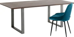 Tisch Symphony Dunkel Rohstahl 160x80