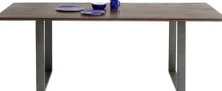 Tisch Symphony Dunkel Rohstahl 160x80